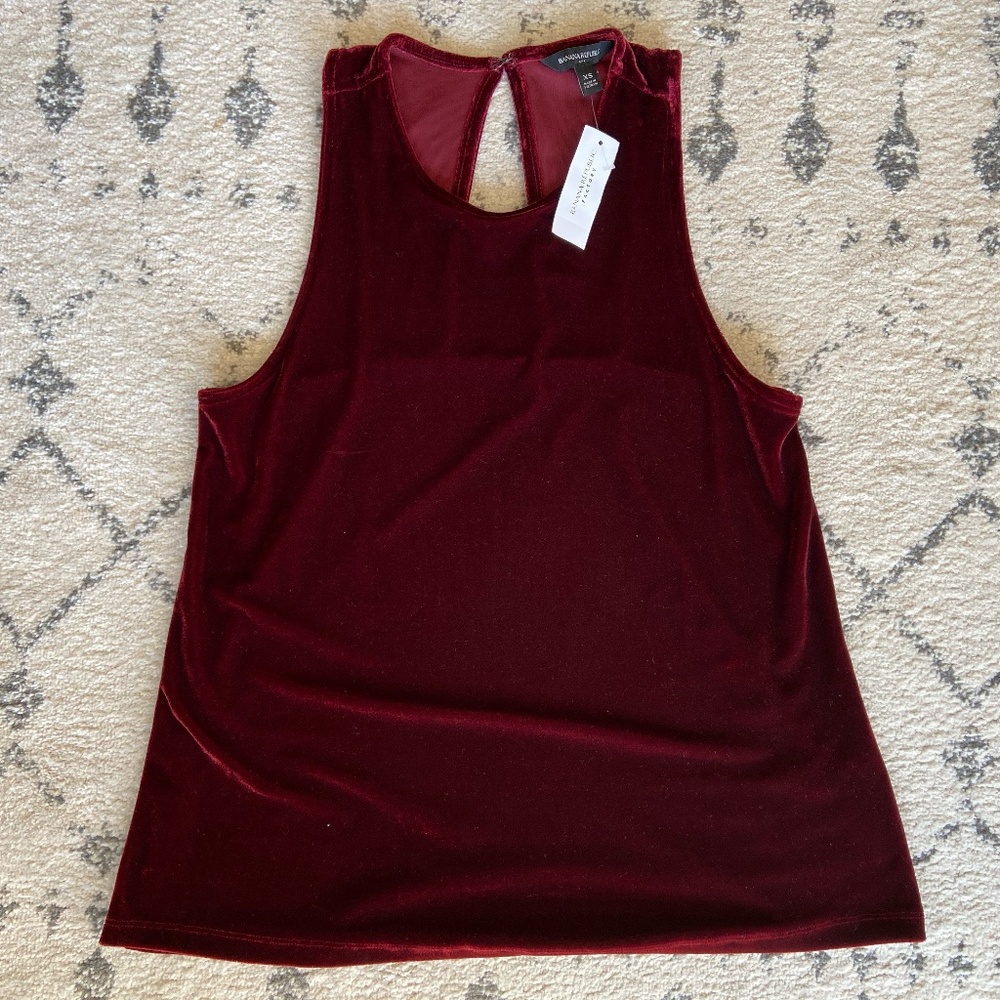 Red Velvet Top